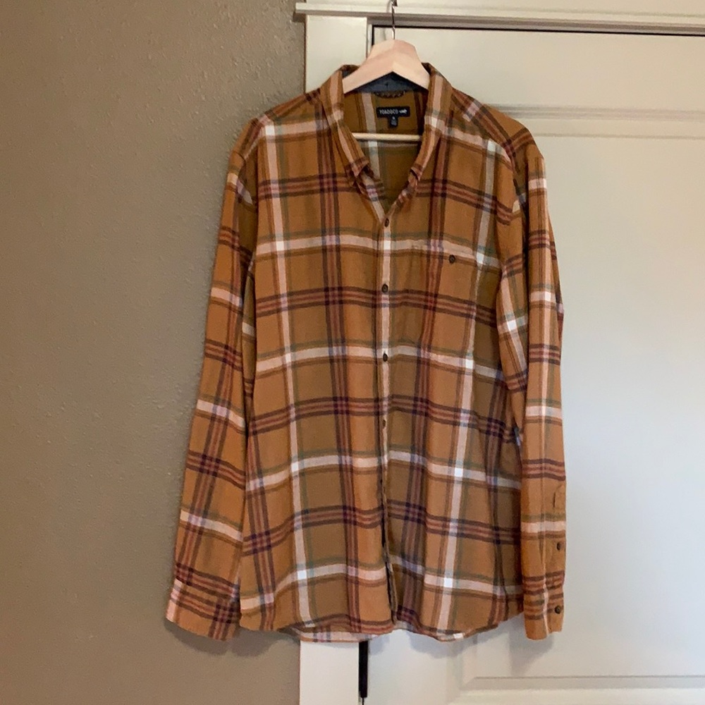 Toad&Co XL Light Flannel Shirt